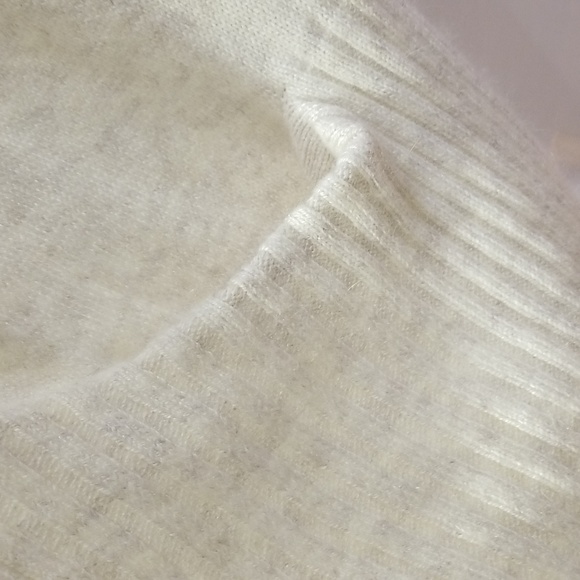 ARURE SKIES  ARITZIA  CASHMERE ANGARA BLEND OPEN FRONT CARDIGAN SWEATER - Picture 4 of 5